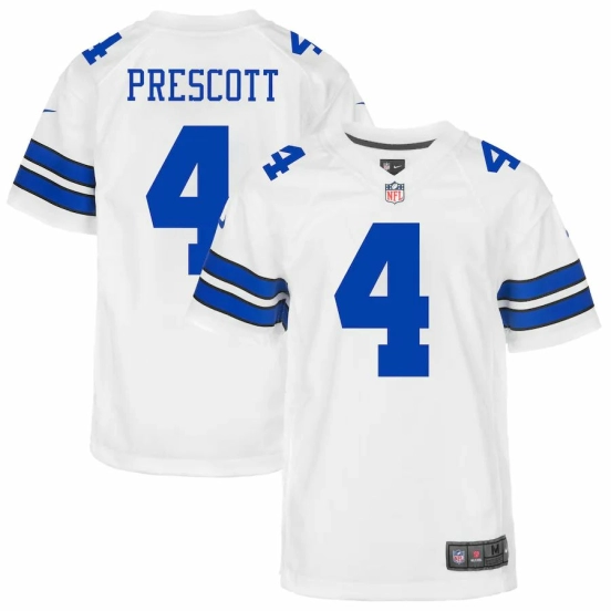 Youth Dak Prescott White Player Limited Team Jersey