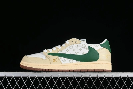 Nike Air Jordan 1 Low OG SP Travis Scott x Fragment Design Collaboration Sneakers - LX1988-300