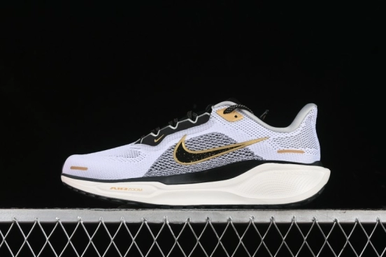 Nike Air Zoom Pegasus 41 Running Shoes with Breathable Mesh and Cushioned Support - HQ3220-100