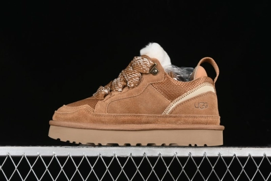 UGG Classic Ultra Mini Mel Dual-Color Lace-Up Low-Top Casual Shoes - 1144032