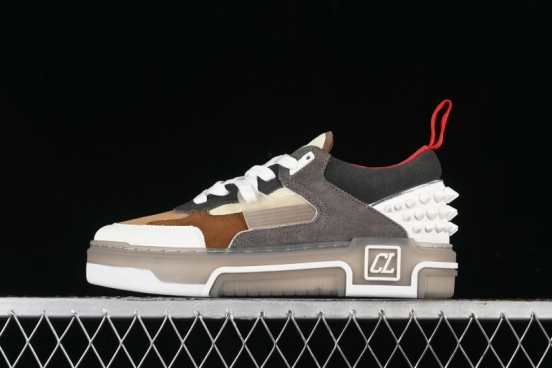 Christian Louboutin Funnyto Flat Comfortable Fashion Low-Top Sneakers - X.D4