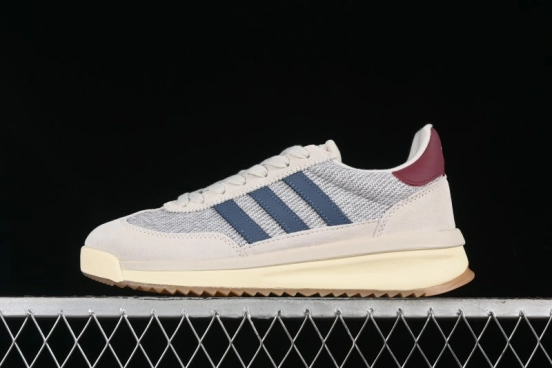 Adidas Originals SL 72 Retro Running Shoes with Nylon Upper and Rubber Outsole - JI2500