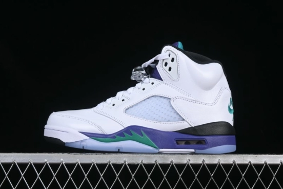 Nike Air Jordan 5 OG "Grape" Retro Basketball Shoes - HQ7978-100