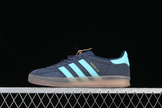 Adidas Originals Gazelle Indoor JI2587 Retro Casual Slip-Resistant Durable Low-Top Sneakers - JI2587