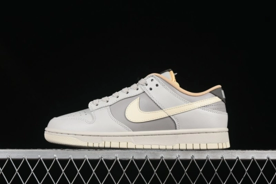 Nike SB Dunk Low Light Grey SB Low Top Casual Skate Shoes - IB4503-072