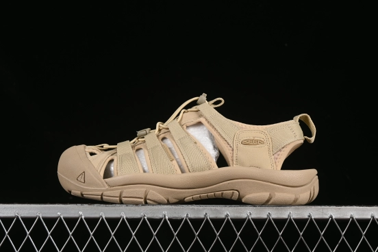 Keen Newport Summer Trendy Woven Stretch Water Hiking Outdoor Sandals - 1022258 Beige