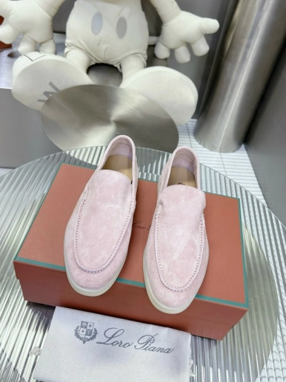 2024 Slippers LP Pink Suede Slip-On MJ00270
