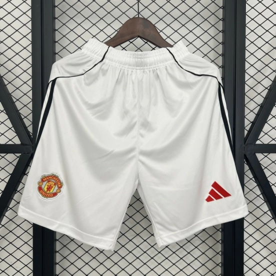 25/26 Manchester United Home Shorts