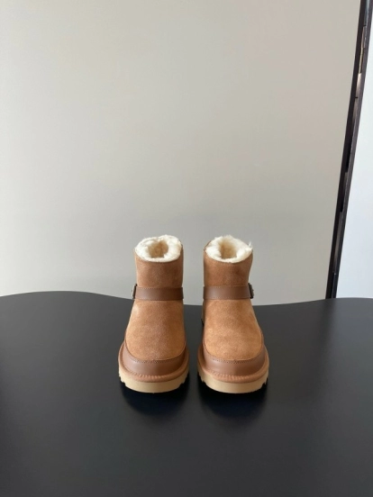 UGG 4512 Flat Buckle Ultra Wool Anti-Slip Snow Boots - AS00290