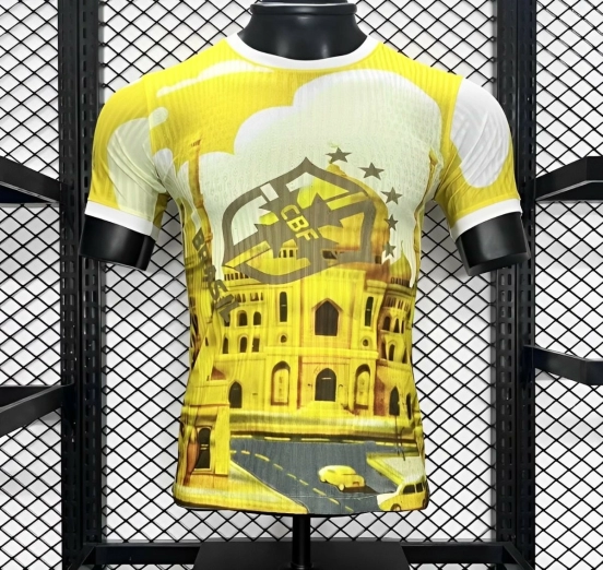 Player Version 2024 Brazil Yellow Special Jersey