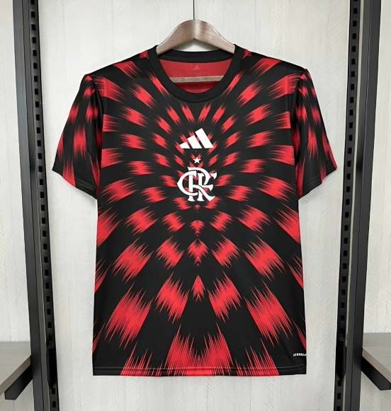 25/26 Flamengo Pre-match Jersey S-XXXXL