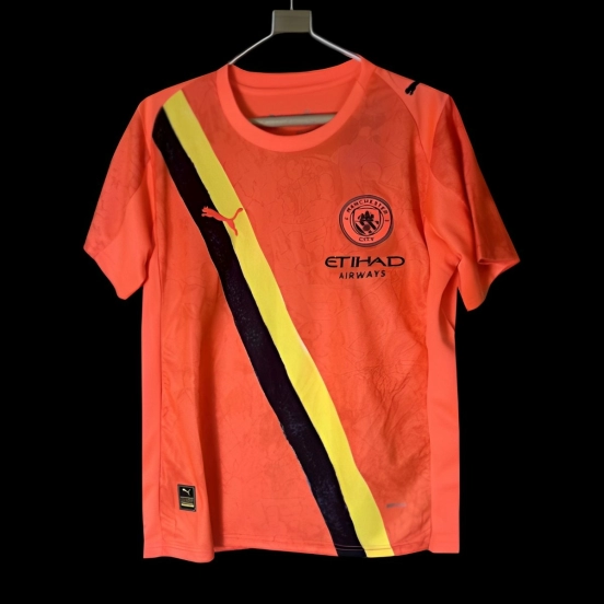 25/26 Manchester City Third Orange Jersey