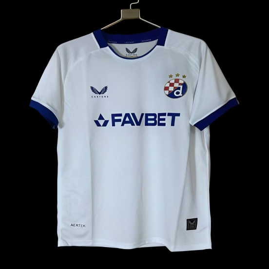 25/26 Dinamo Zagreb Away White Jersey