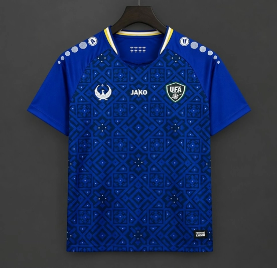 2026 Uzbekistan Away Blue Jersey
